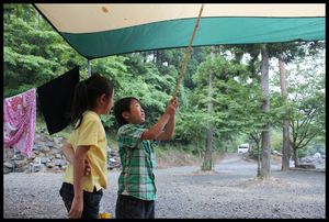 コトコトのキャンプデビュー☆　　その２