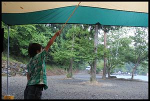 コトコトのキャンプデビュー☆　　その２