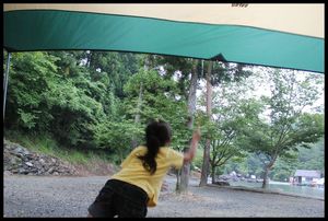 コトコトのキャンプデビュー☆　　その２