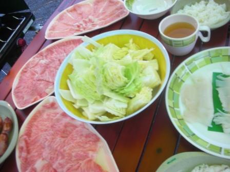 夕暮れBBQ