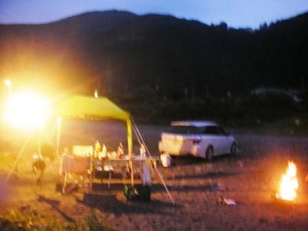 夕暮れBBQ
