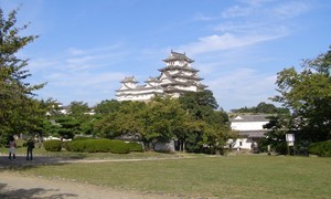 天空の白鷺