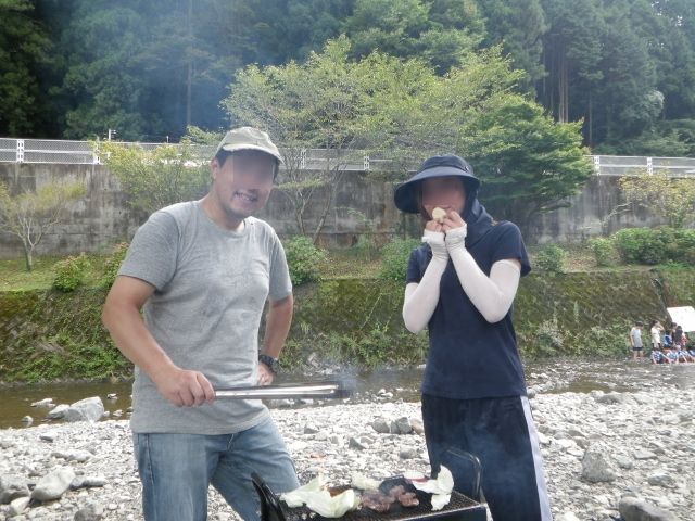 大阪クライマー 滝畑ダムでバーベキュー