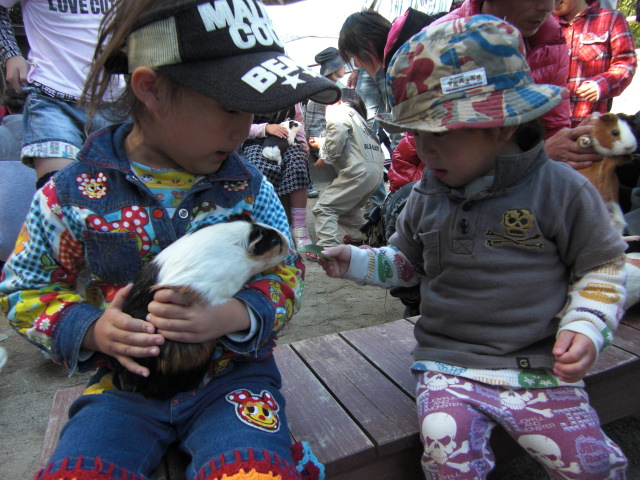 ココロとコハクのファミキャンスタート 徳山動物園