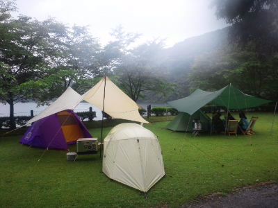 雨とわかってながら・・・