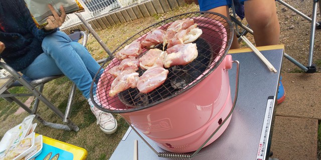 「BBQグリルを使って見た！」