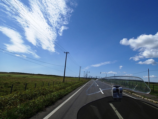 2014年秋 北海道ツーリングレポート（9月18日：快走！北太平洋シーサイドライン）