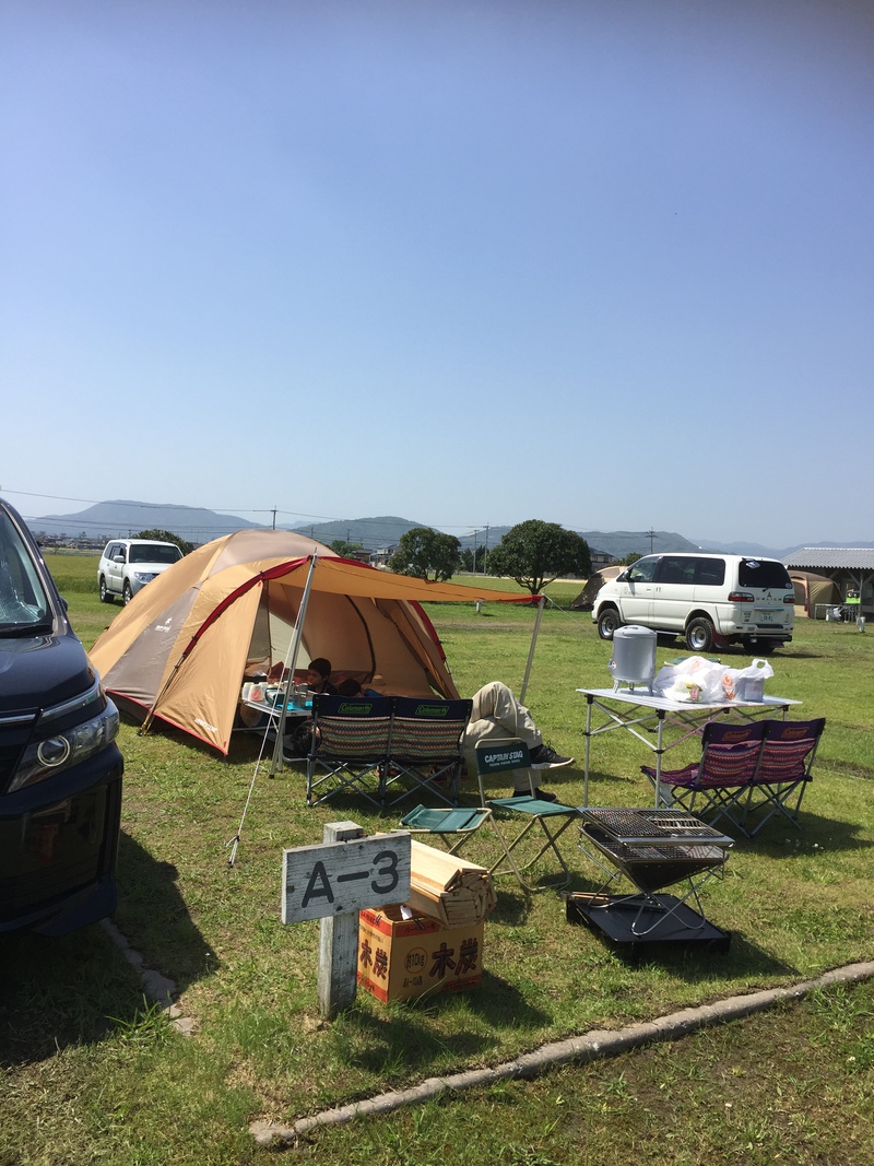 海遊ふれあいパークオートキャンプ場（2016.5.4〜5）