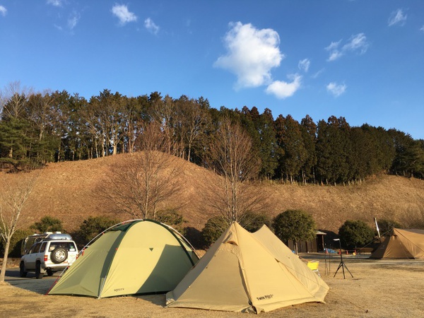 【大子広域公園オートキャンプ場グリンヴィラ】その1　2016.02.27〜28