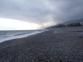 青物修行　in  富山ヒスイの浜