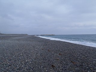 青物修行　in  富山ヒスイの浜