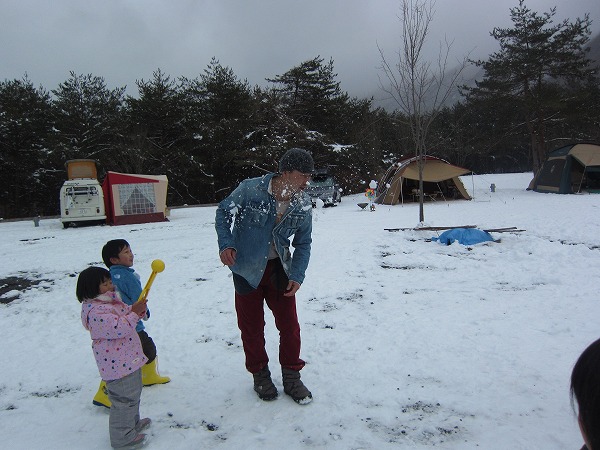 念願！雪中キャンプin PICA富士西湖