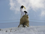 濃尾平野の青空