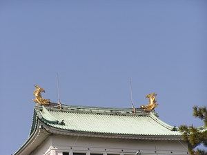 濃尾平野の青空