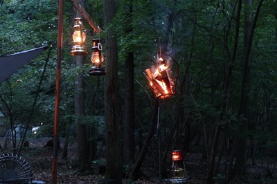 まどろみ続けたい森の中のキャンプベースで過ごす午後　～うたた寝と篝火が似合うキャンピングベースにて[2]～