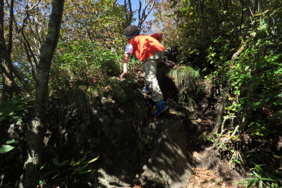掃部ヶ岳 ～ くりの木キャンプ場 10月3日～4日 登山編