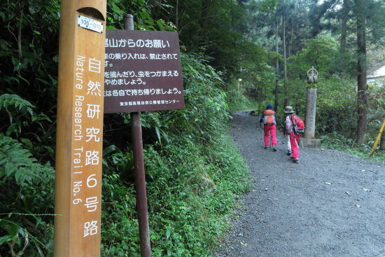 高尾山登山 10月12日