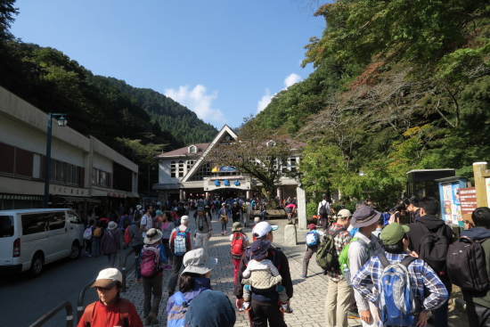 高尾山登山 10月12日