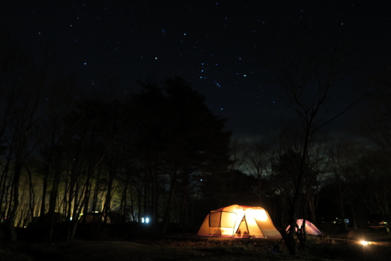 レジーナの森で年越しキャンプ　12月31日～1月3日　その3