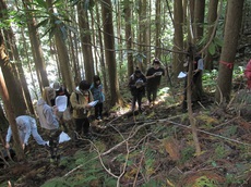 「第８回吉野川源流域で行う森の健康診断の活動状況」