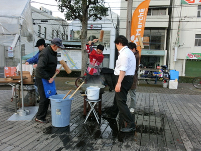 新町川寒中水泳大会 2015年