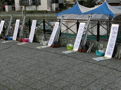 とくしままちなか花ロードproject～春の一斉清掃