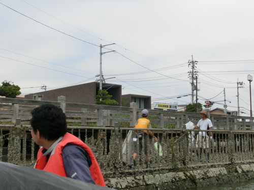 台風のあと