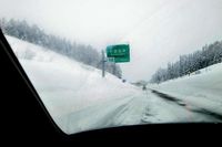 雪を求めて北陸路　その１　カーナビ過信は禁物 2011/02/04 10:21:19