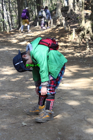 軟弱キャンパー山へ行く　高尾山～小仏城山　４／８