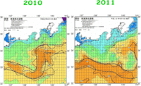 水温上がりませんか 2011/04/17 16:38:37