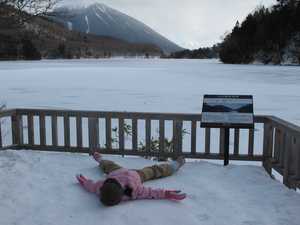 2013/01/01　雪遊び