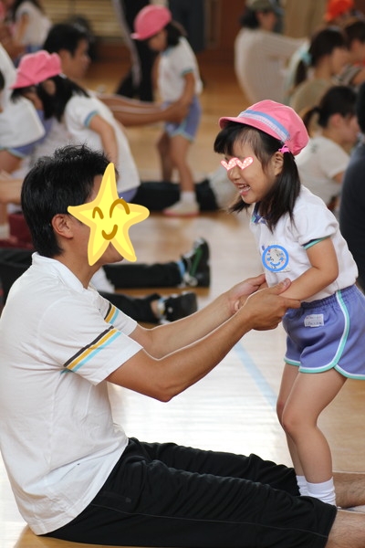 親子体操。