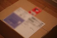 今日も荷物が届いた。