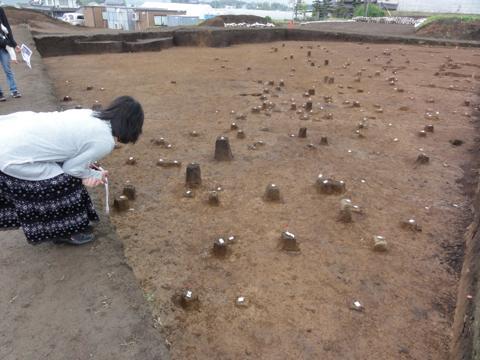 その1　大発見　硯川遺跡群の発掘調査、現地見学会に行って来た。