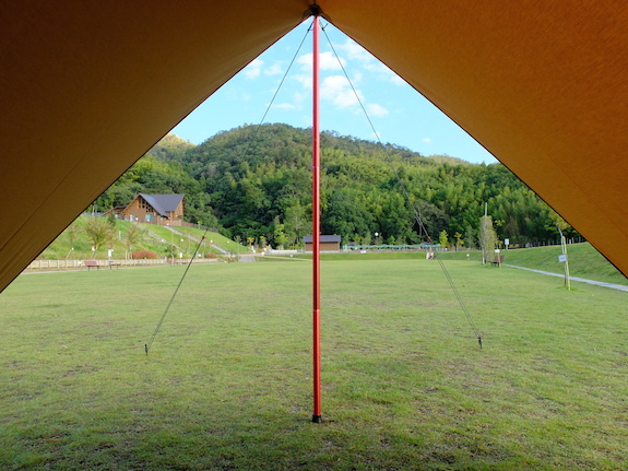 Camp 2 Free:新幕試し張り：Panda TC Tarp