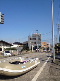 ジョイクラフトで常総市に取材 2015/09/13 18:29:16