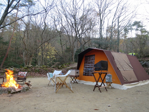 紅葉キャンプ＠自然の森ファミリーオートキャンプ場