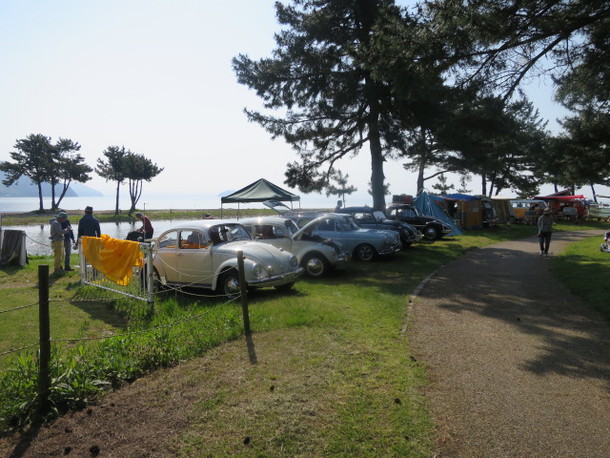 Ig繋がりキャンプ♪(VWCMC)＠マキノ知内浜オートキャンプ場