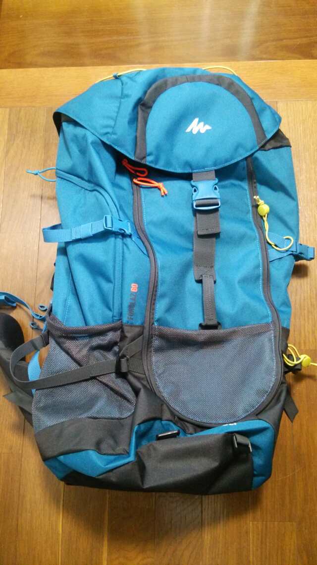 ザック　買っちゃいました！