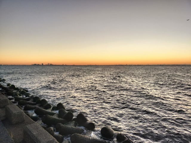 浦安へGO!　夜明け見る