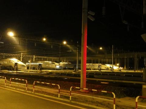 月とキャンプとバウルーと 新幹線車両基地 熊本総合車両所 を夜中に訪問 月とキャンプとバウルーと 新幹線車両基地 熊本総合車両所 を夜中に訪問