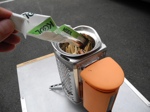 BioLite CampStove　「話題の？焚火発電ストーブ」 レポ