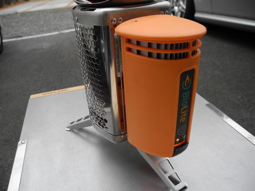BioLite CampStove　「話題の？焚火発電ストーブ」 レポ