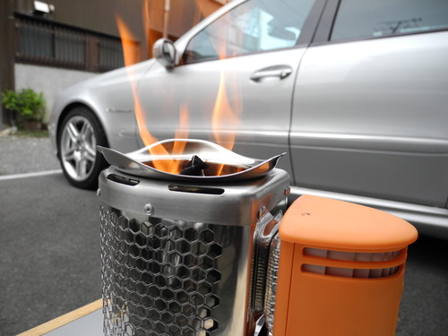 BioLite CampStove　「話題の？焚火発電ストーブ」 レポ