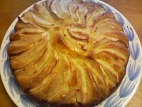 簡単さくさくリンゴケーキ