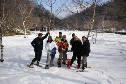 あいのり雪中キャンプ（スノーシューイベント他）