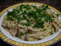 パスタのカルボナーラ