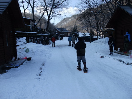 あいのり雪中キャンプ（スノーシューイベント他）