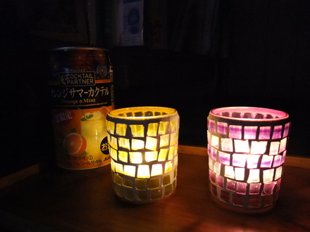 キャンドルでスローな夜を♪
