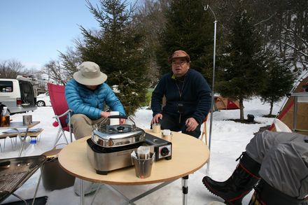 あいのり雪中キャンプ（スノーシューイベント他）